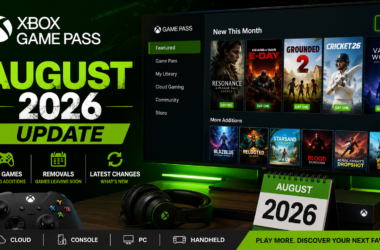 Xbox Game Pass August 2026 Update: New Games & Removals